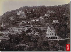 Photograph of Naini Tal, taken by Samuel Bourne in the 1860s.